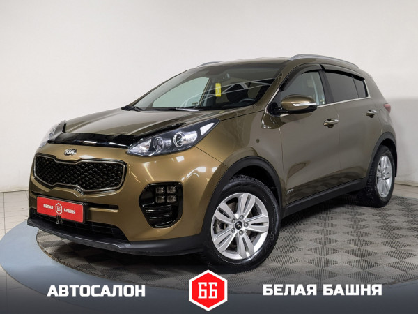 Kia Sportage 2016 коричневый